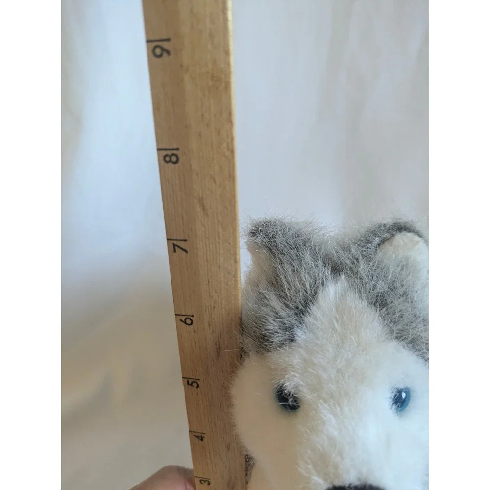 American Girl Doll Husky Dog named Pepper Plush Stuffed Animal Toy Gray‎ White